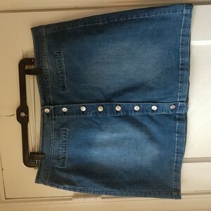 Wallflower denim skirt size 18